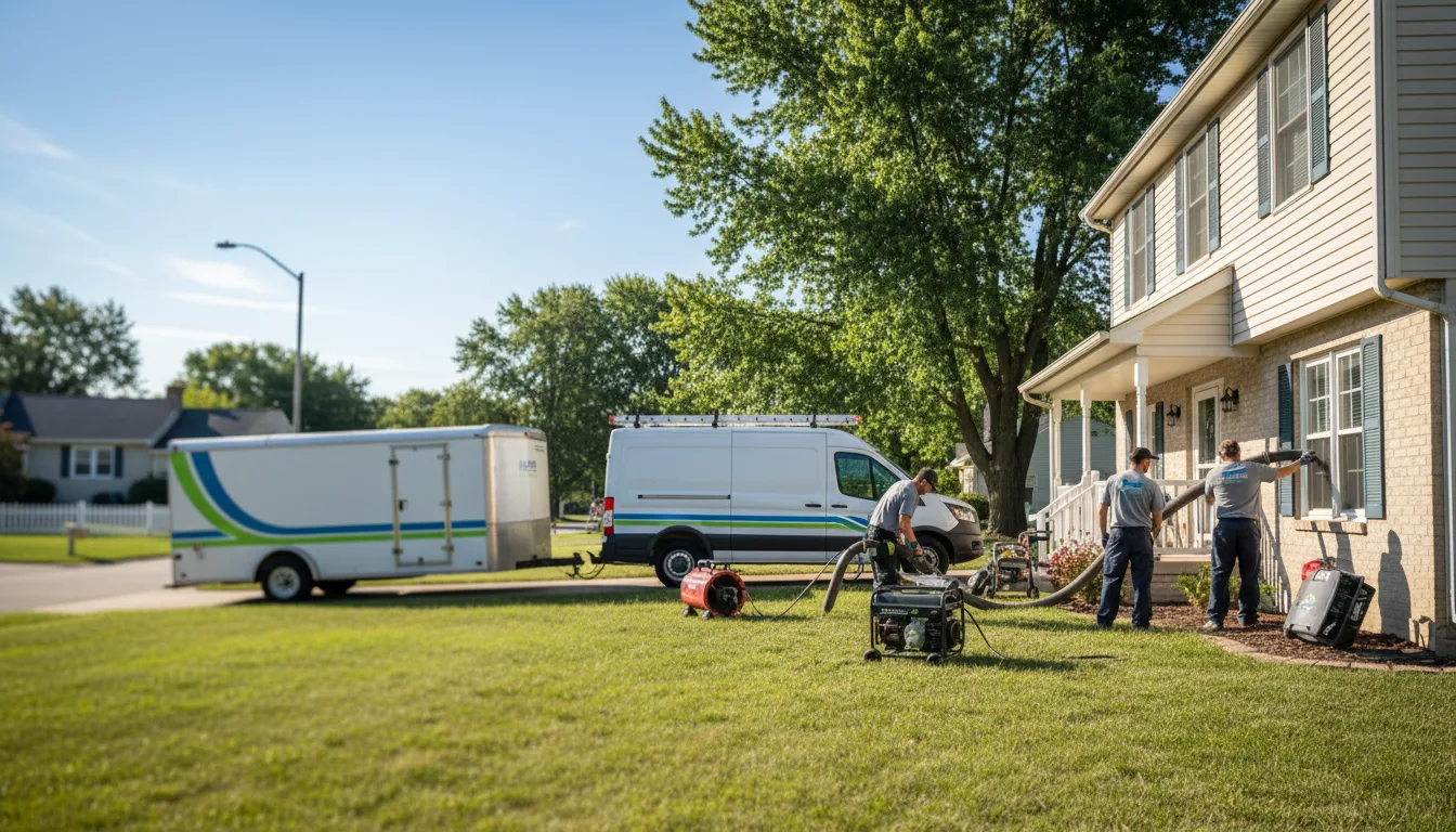 Flooded Basement Restoration And Cleanup With Repair in Kinderhook, NY near me
